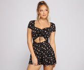 Bloom With Style - Mono floral ditsy